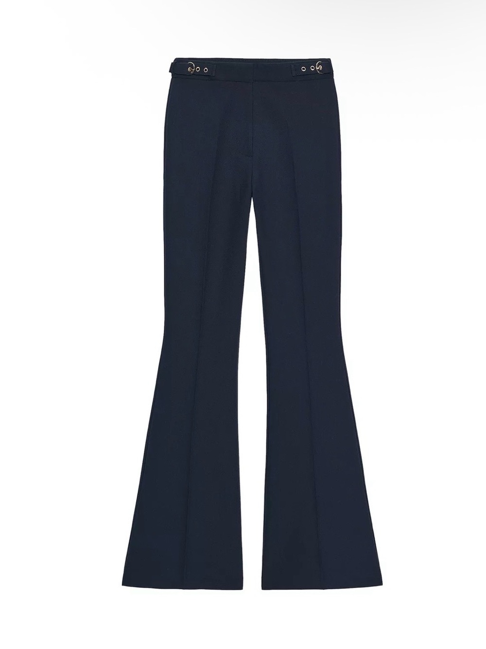 Zara BUCKLED FLARE PANTS